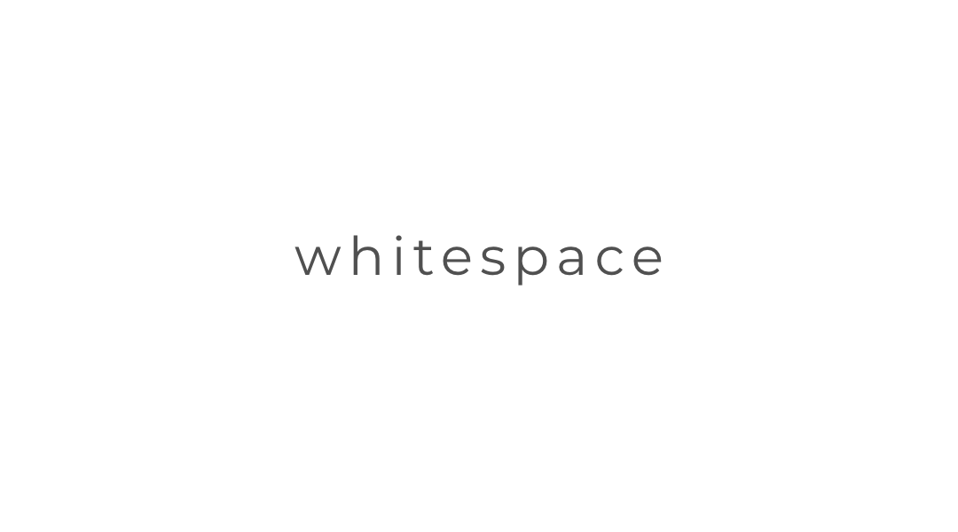 w h i t e s p a c e logo